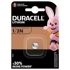 Batteria Duracell 1/3 N Litio 3 volt